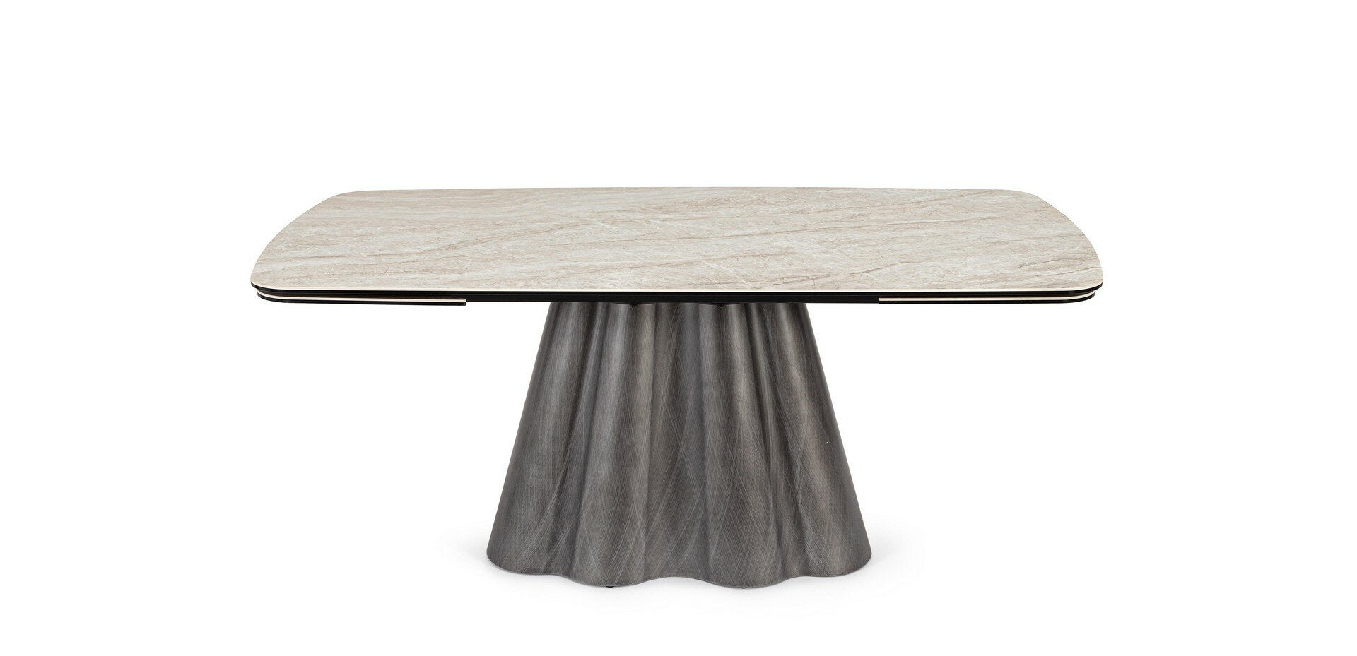 Ausziehtisch Mirvana Sand, ausgezogen auf 260 cm
