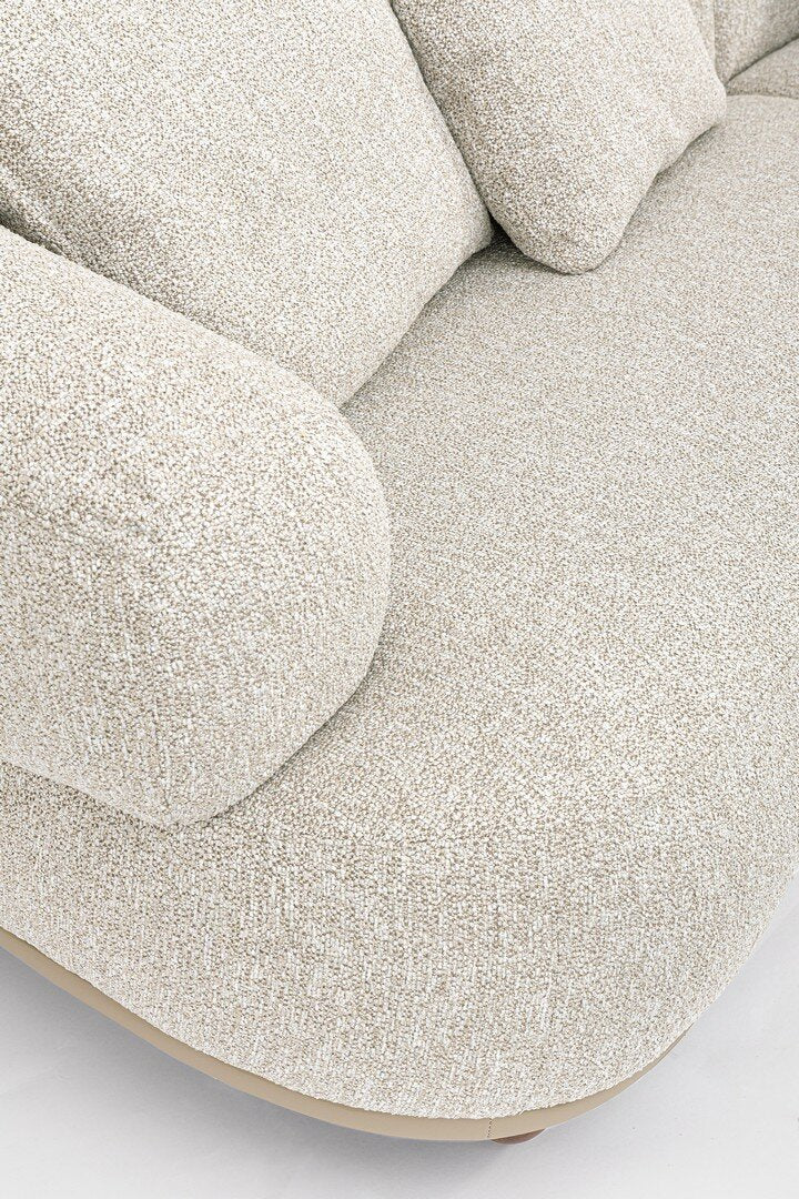 Sofa Cheope von Bizzotto, Nahaufnahme von Bezug und Verarbeitung (1), im STUFF Shop