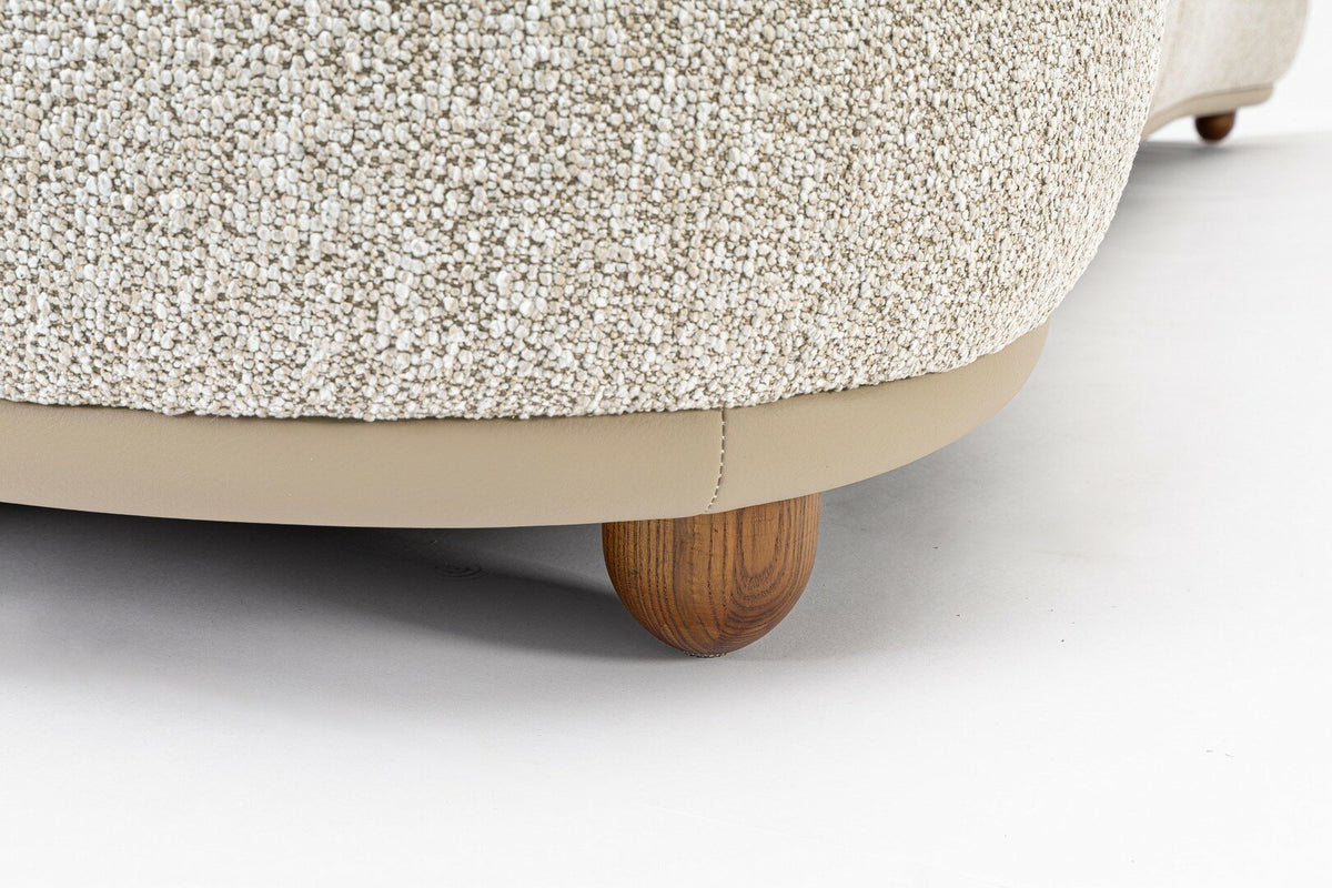 Sofa Cheope von Bizzotto, Nahaufnahme von Bezug und Verarbeitung (5), im STUFF Shop