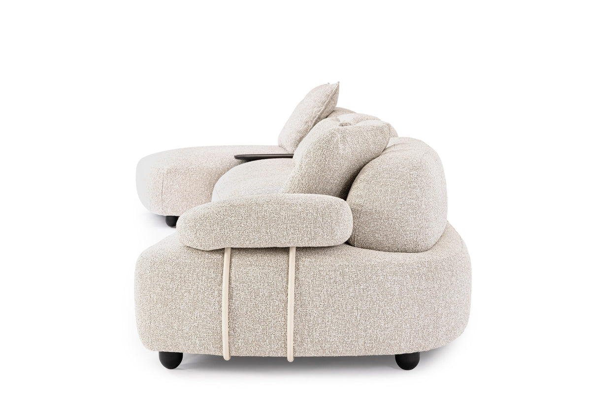 Ecksofa Iside von Bizzotto in der Seitenansicht, im STUFF Shop