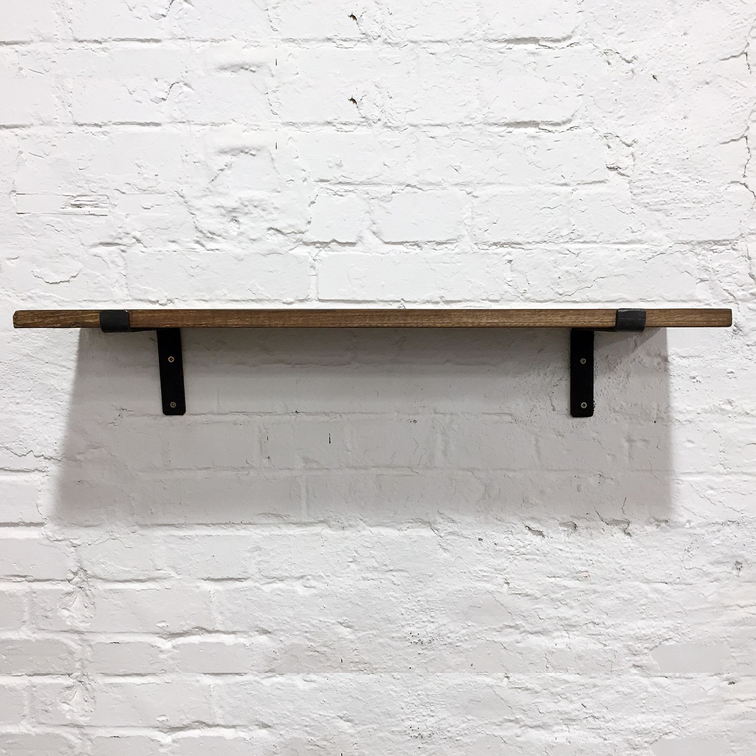 Wandregal aus Altholz im Vintage Design braun STUFF Loft