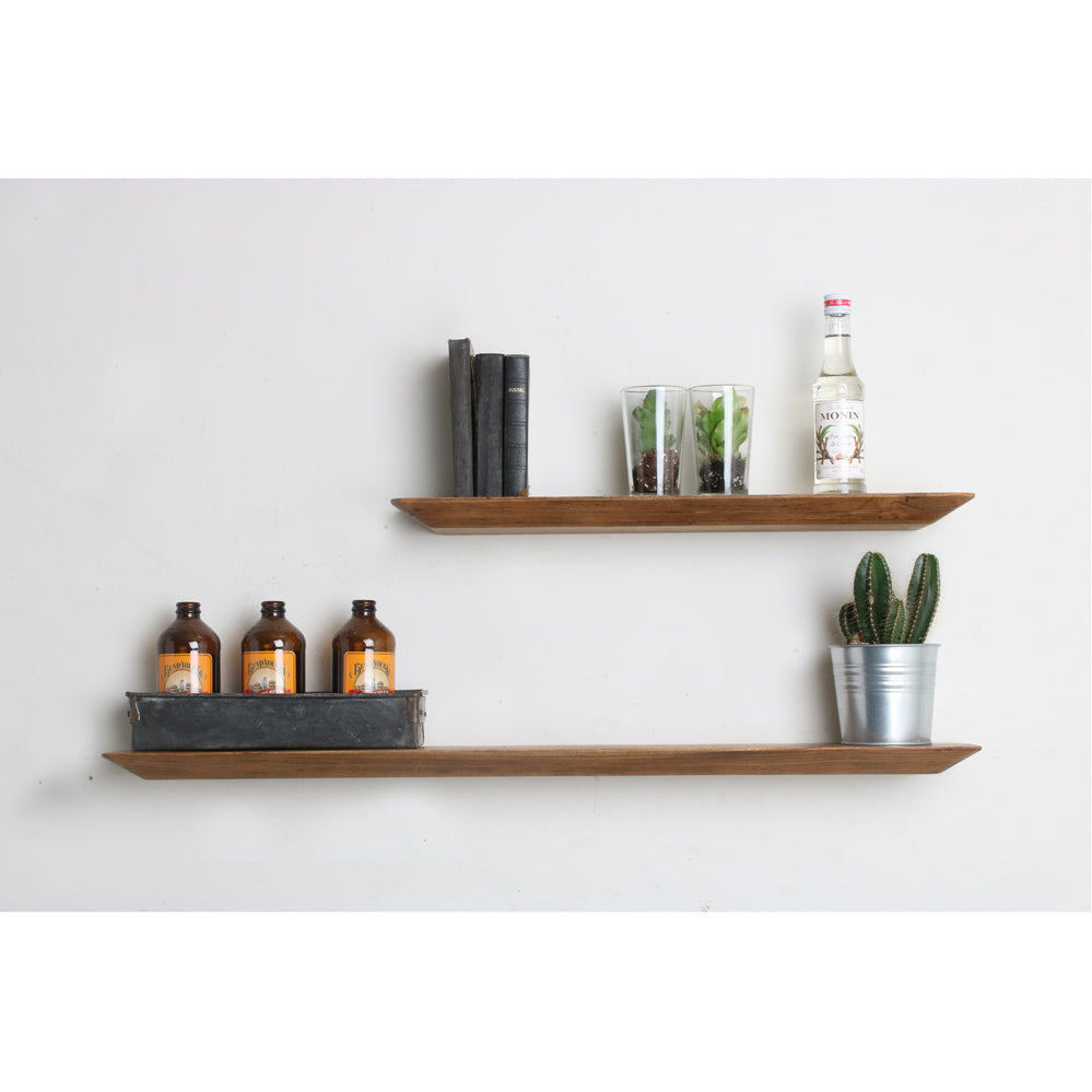 Wandregal Schweberegal Regal Wandboard aus Vintage Zedernholz 90cm