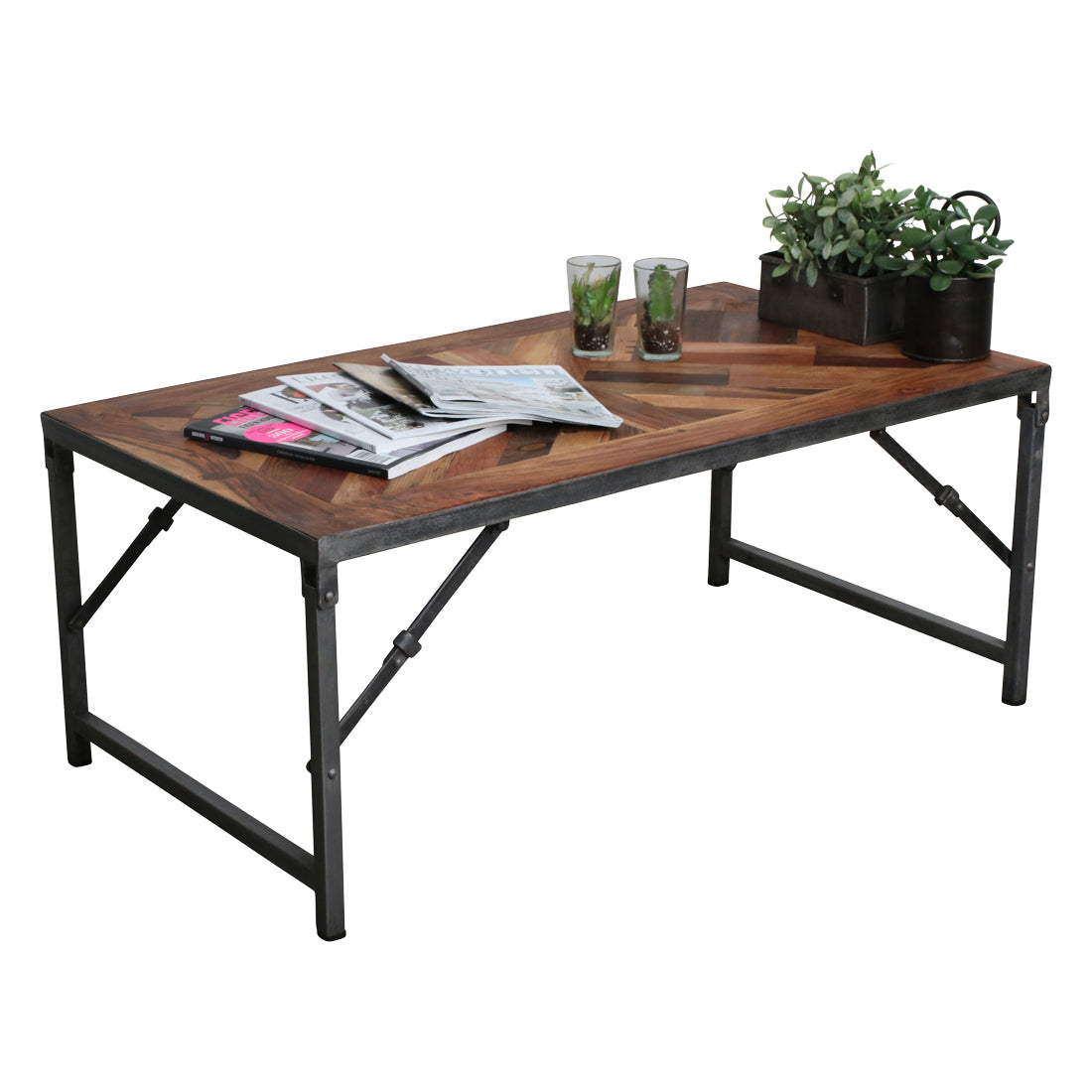 Couchtisch Coffeetable Fishbone - Factory Kollektion