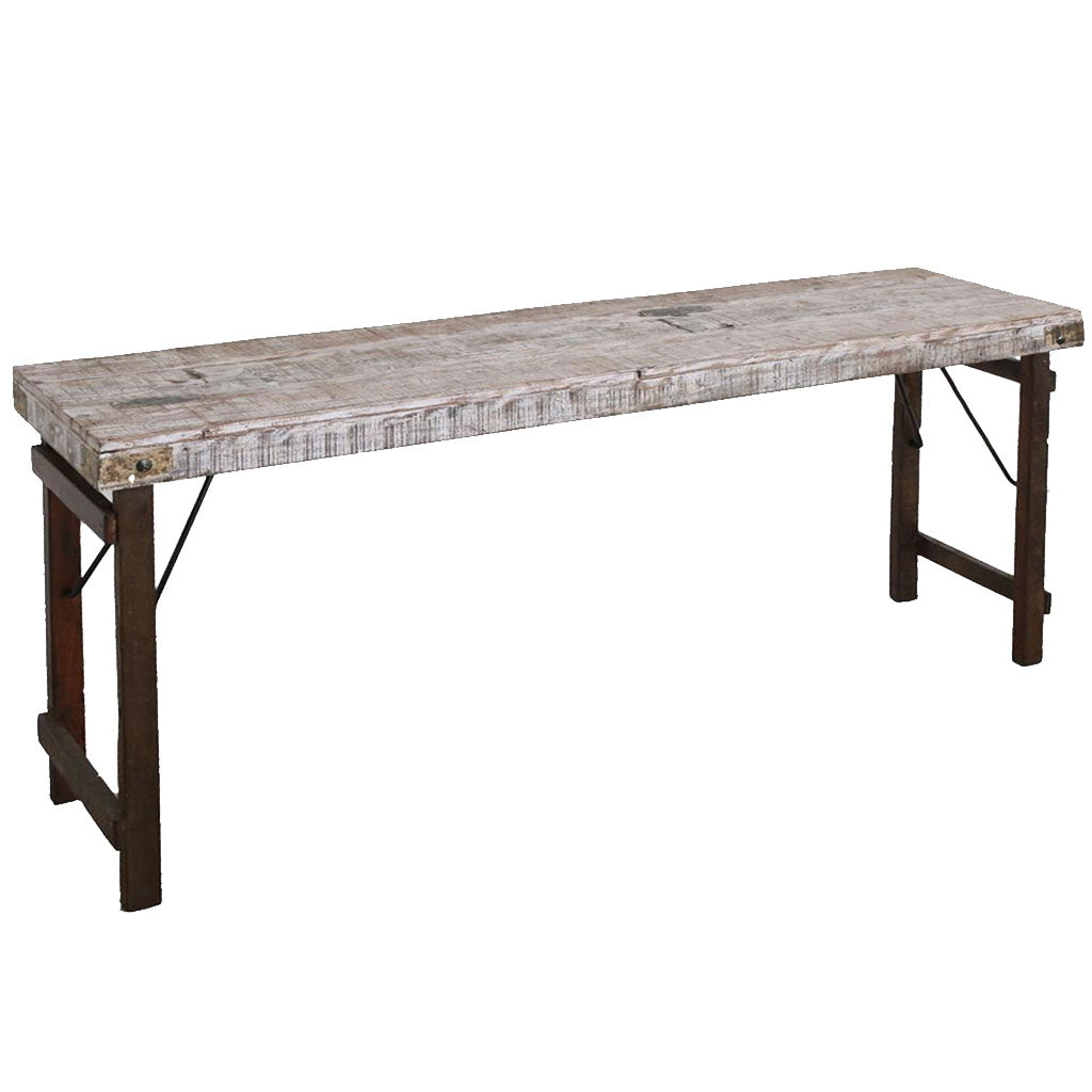 Konsolentisch Vintage Living Shabby-Chic Weiß
