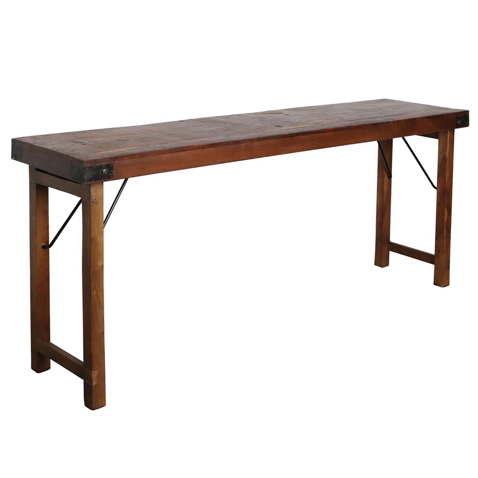 Konsolen-Tisch Vintage Living Shabby-Chic Braun | STUFF Loft
