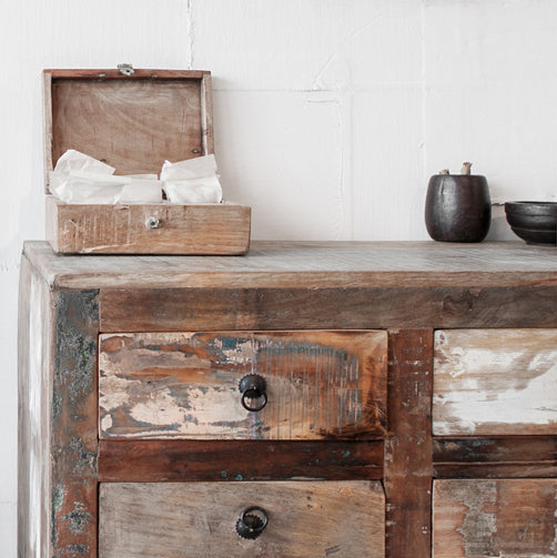 Teebox aus Holz vintage Shabby-Chic | STUFF Loft