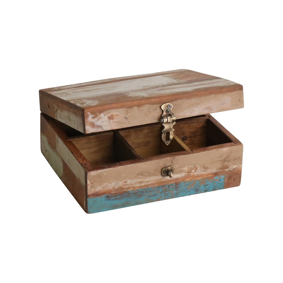 Teebox aus Holz vintage Shabby-Chic | STUFF Loft