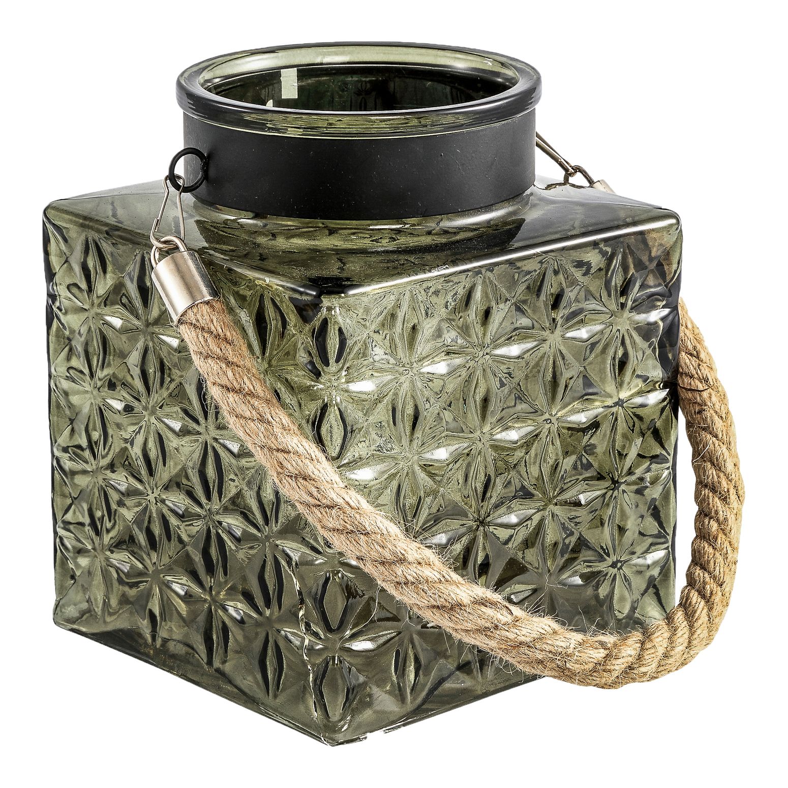 Windlicht Fliss Glass green