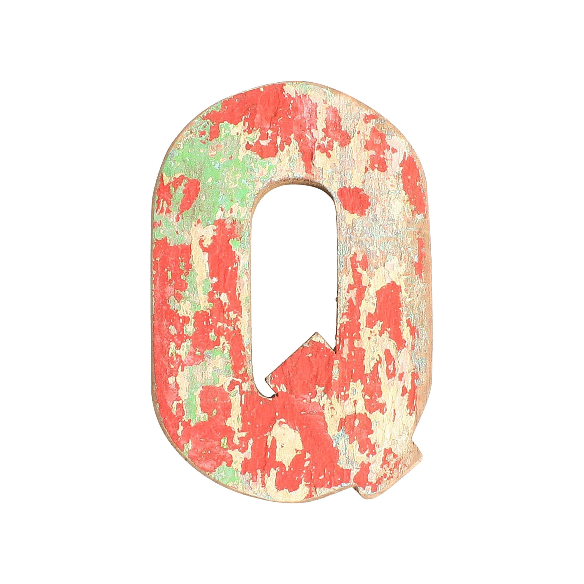 Dekobuchstaben Vintage aus Bootsholz