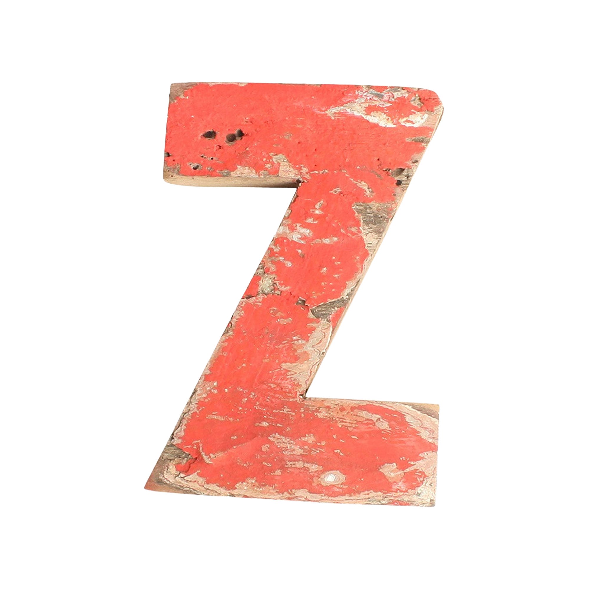 Dekobuchstaben Vintage aus Bootsholz