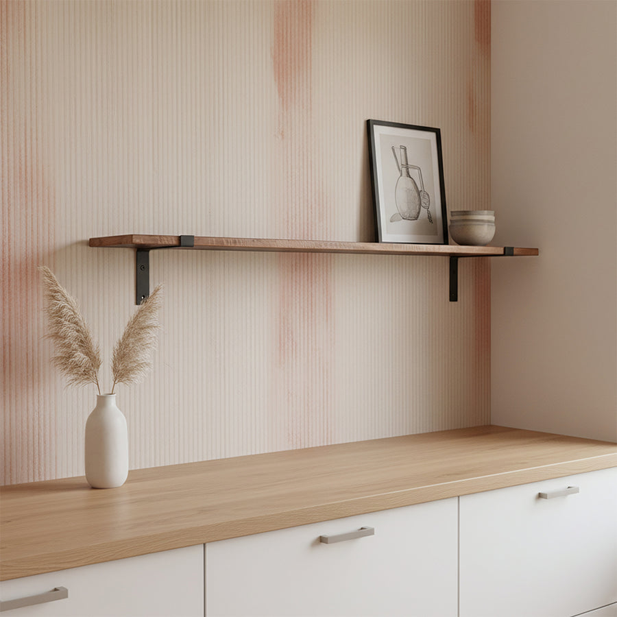 Wandregal aus Altholz im Vintage Design 120 cm von STUFF Loft