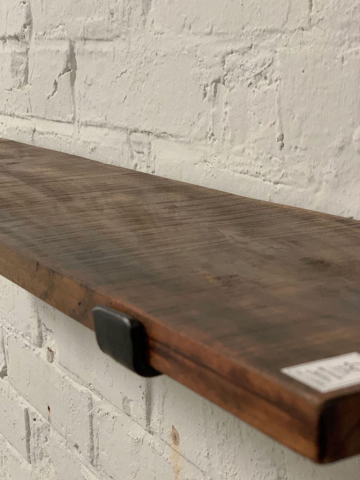 Wandregal aus Altholz im Vintage Design 120 cm von STUFF Loft