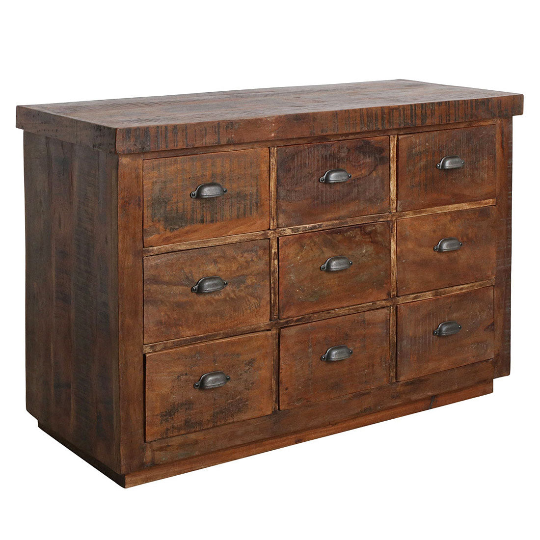 Kommode aus der Factory Kollektion mit 9 Schubladen | STUFF Loft