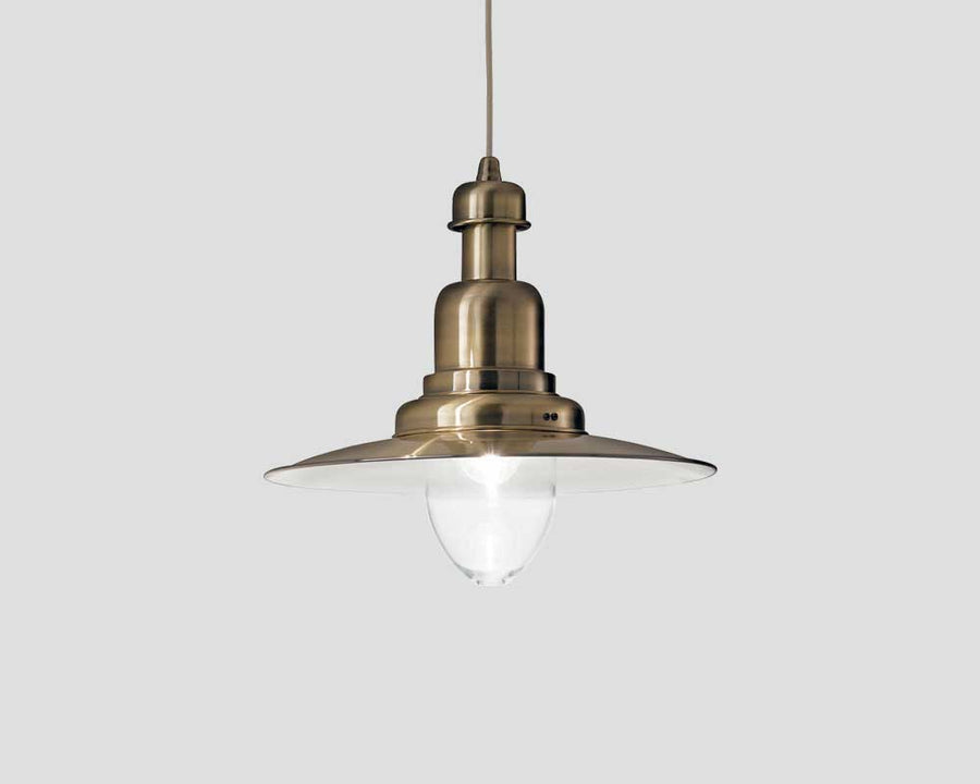 Hängeleuchte Kupferfinish Dialma Brown
