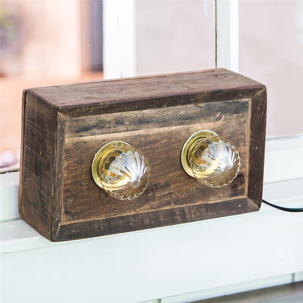 Wandleuchte für 2 Glühbirnen - Factory Kollektion