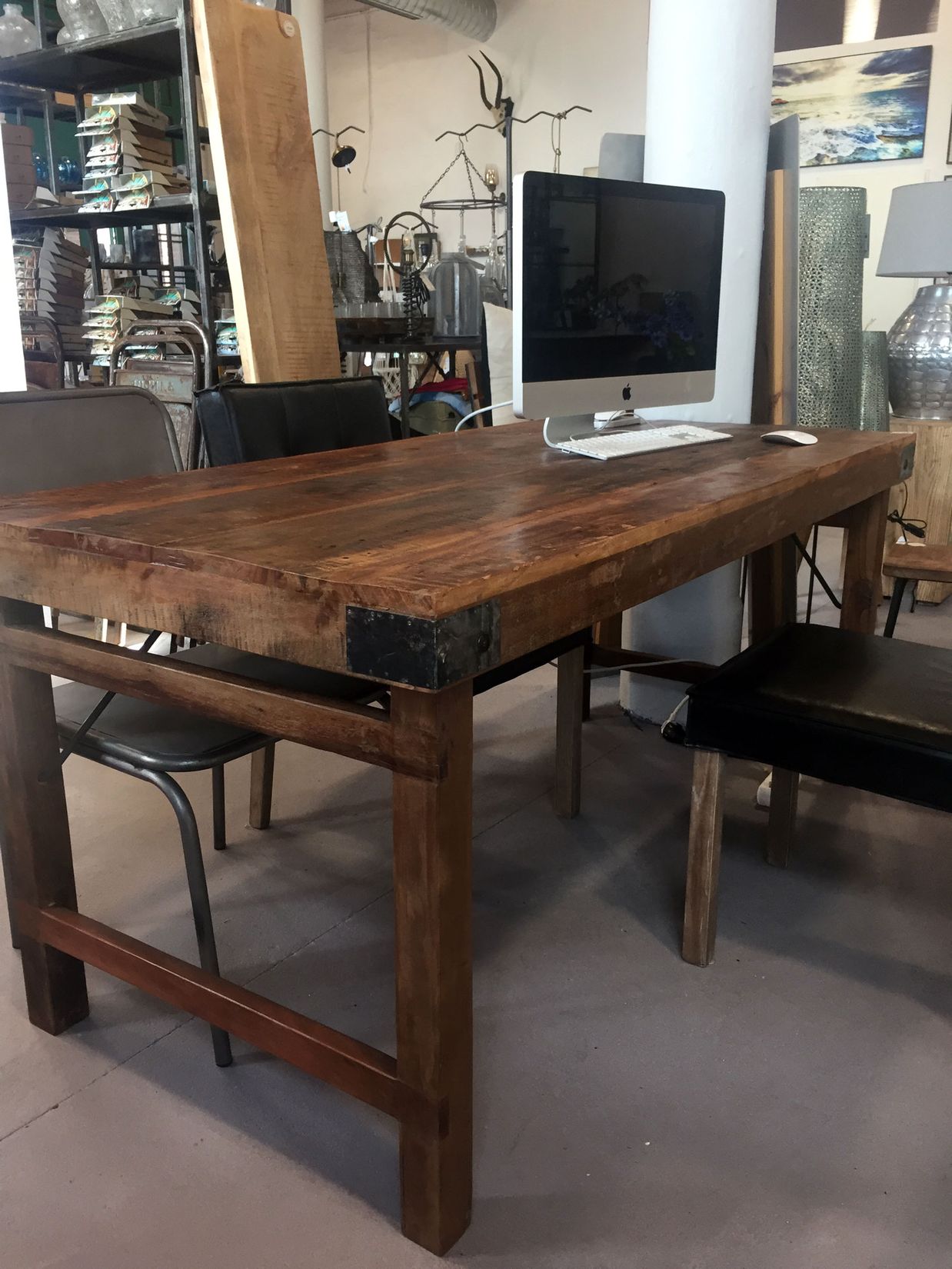 Vintage Klapptisch Altholz von STUFF Loft