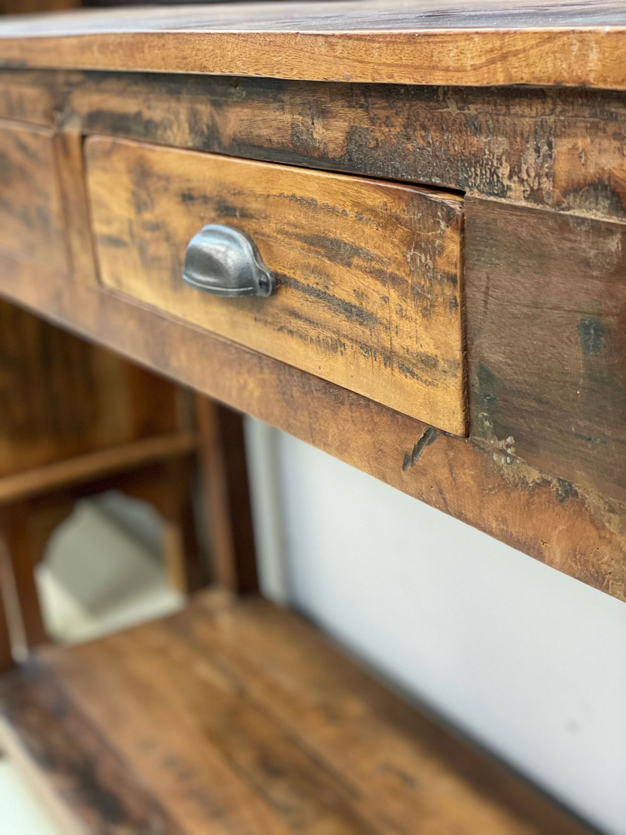 Konsolentisch mit 2 Schubladen - Factory Kollektion - STUFF Loft