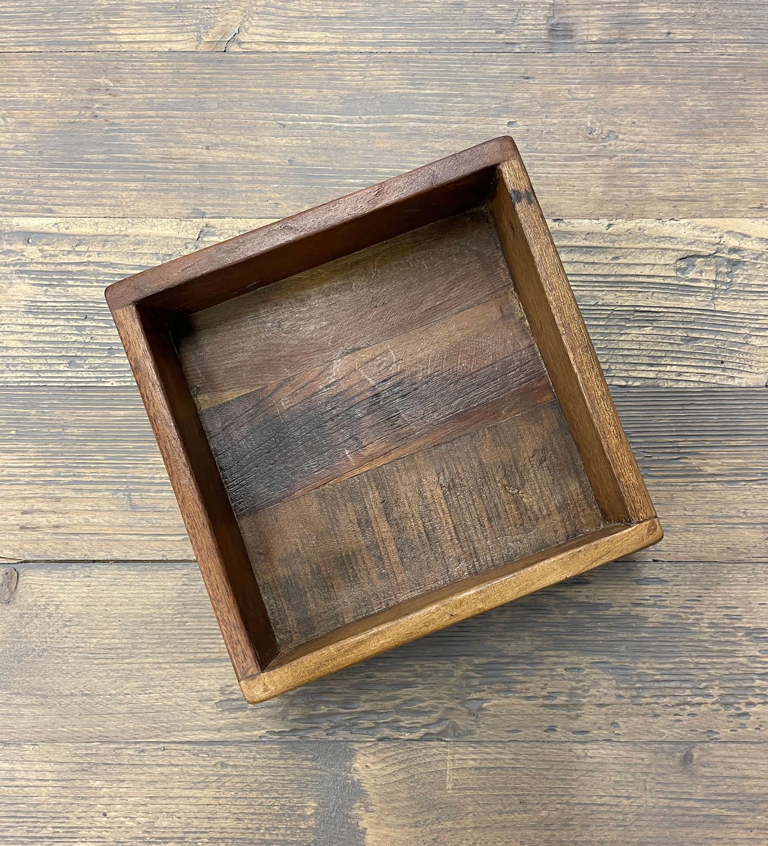 Tablett aus Holz im Vintage Design, klein