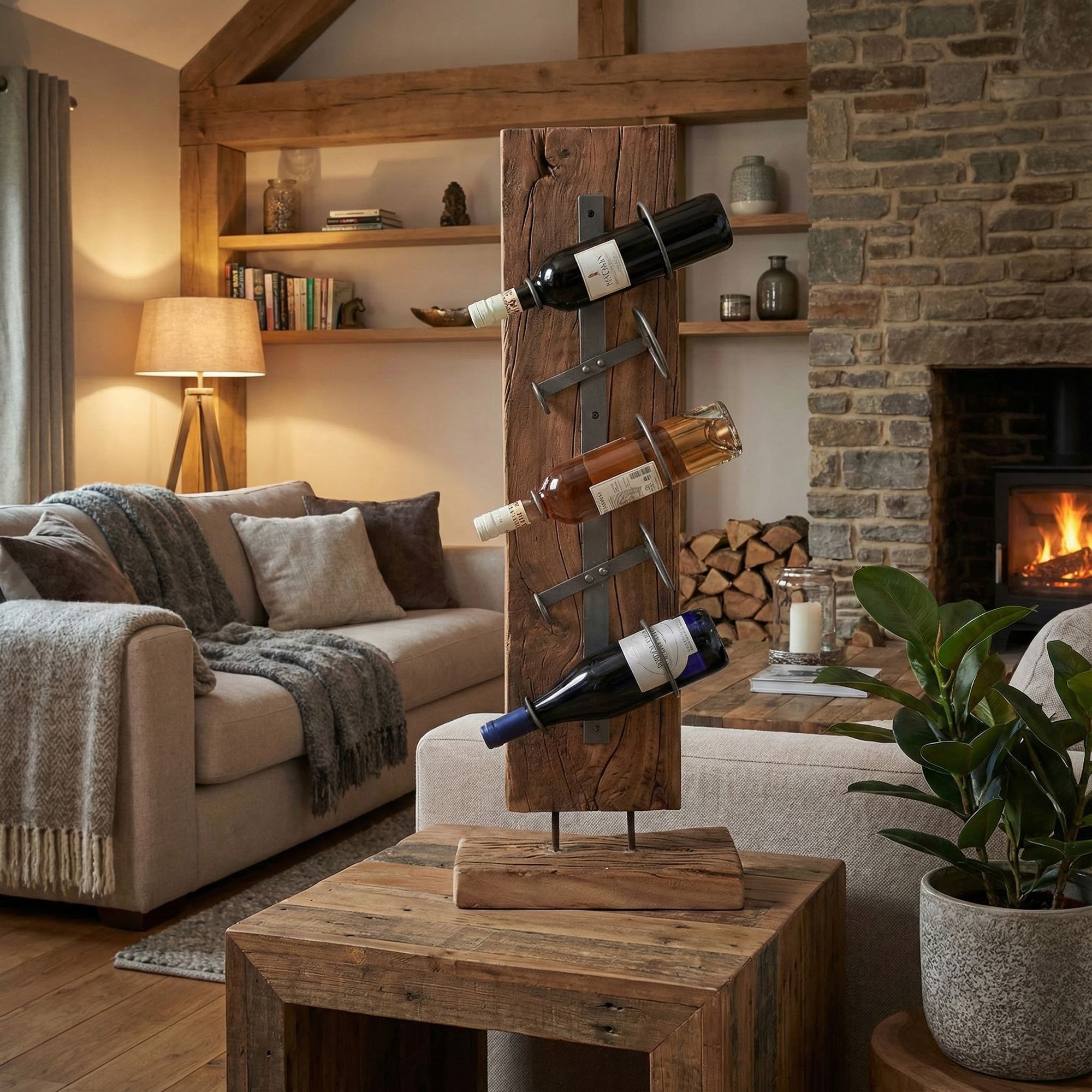 Weinregal Heritage im Vintage Interior Ambiente | STUFF Shop