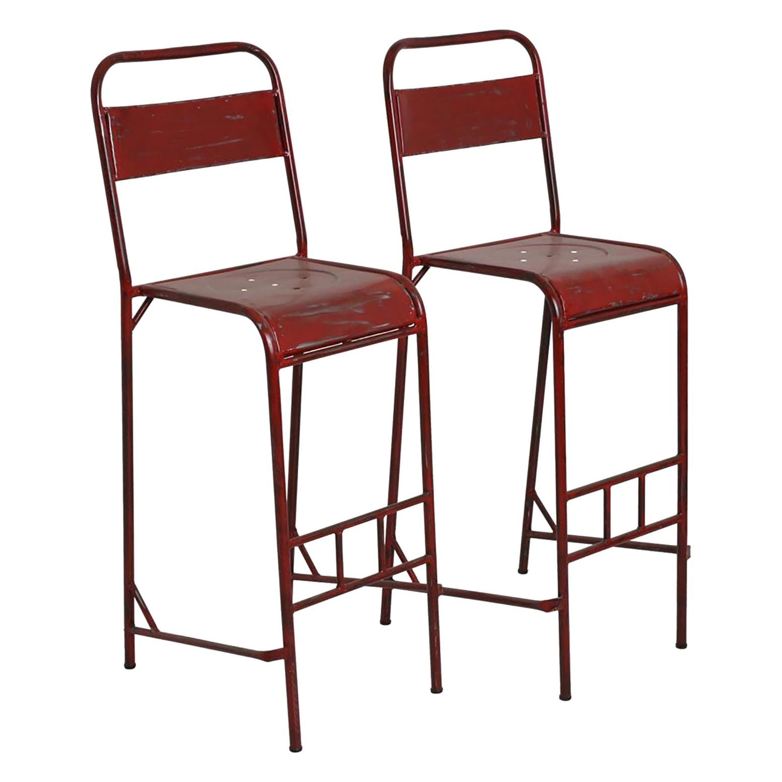 Vintage Barhocker Java iron bar Altmetall Handmade Loft Style