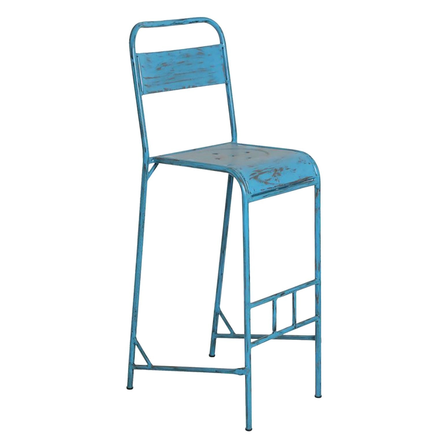 Vintage Barhocker Java iron bar Altmetall Handmade Loft Style