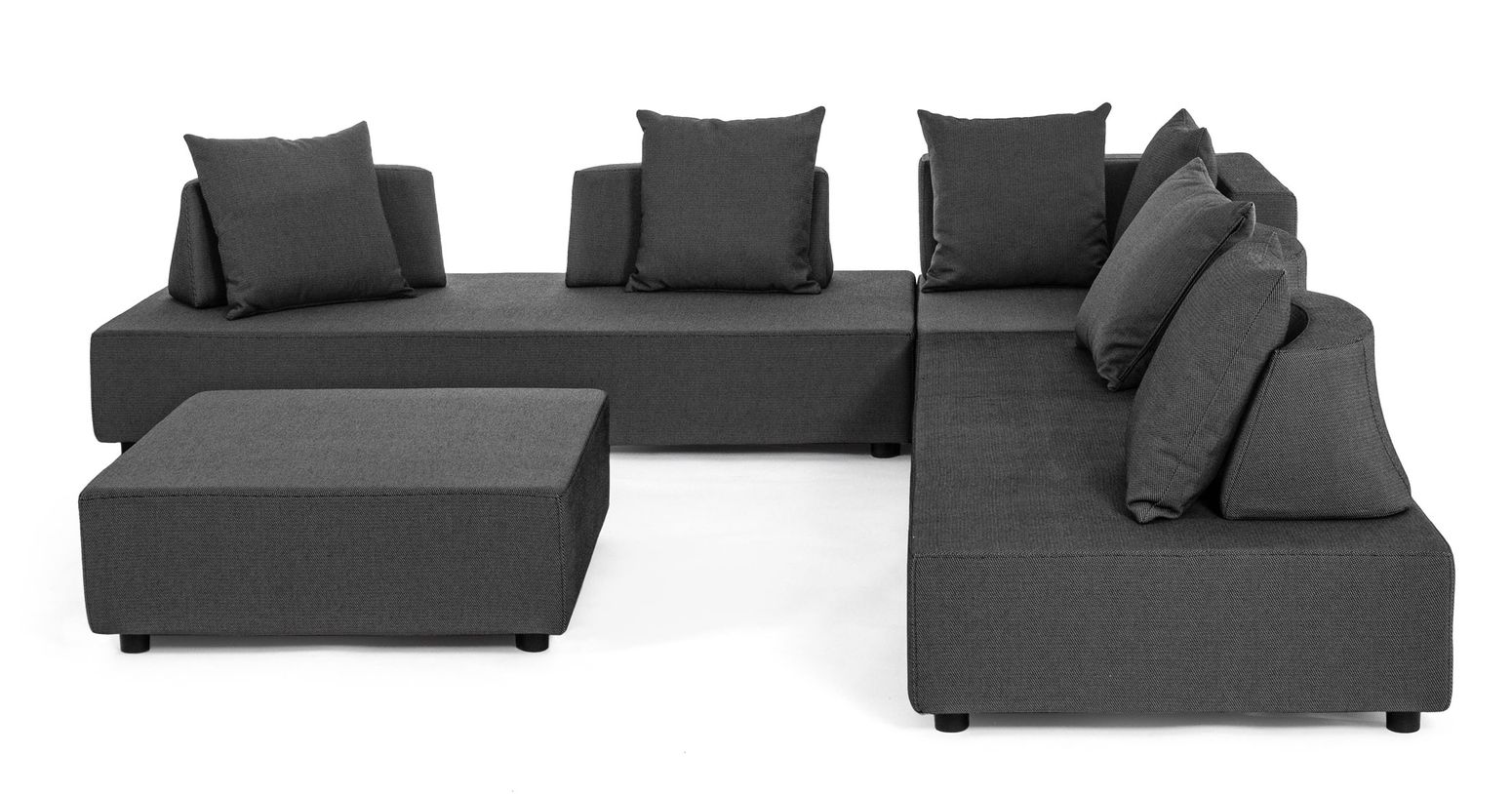 Outdoor Sofa Piper Eckgarnitur mit Kissen von Bizzotto | STUFF Shop