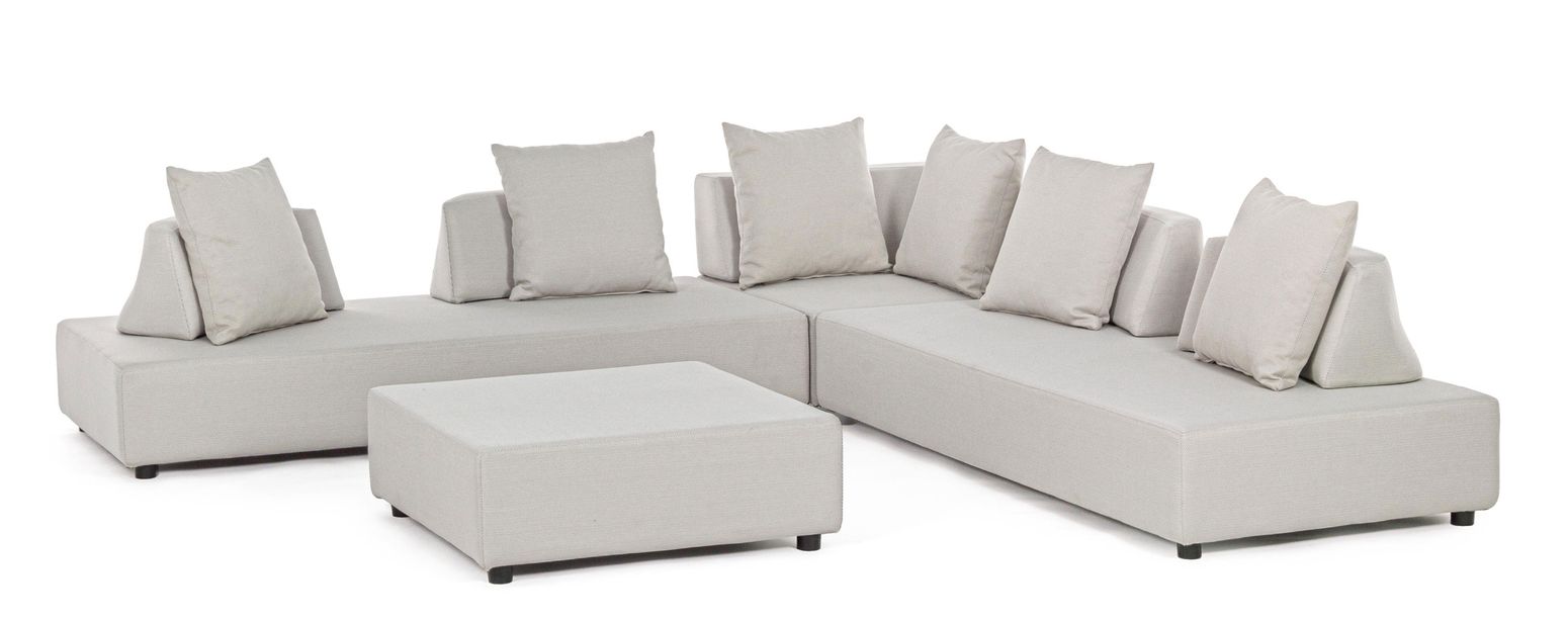 Outdoor Sofa Piper Eckgarnitur mit Kissen von Bizzotto | STUFF Shop