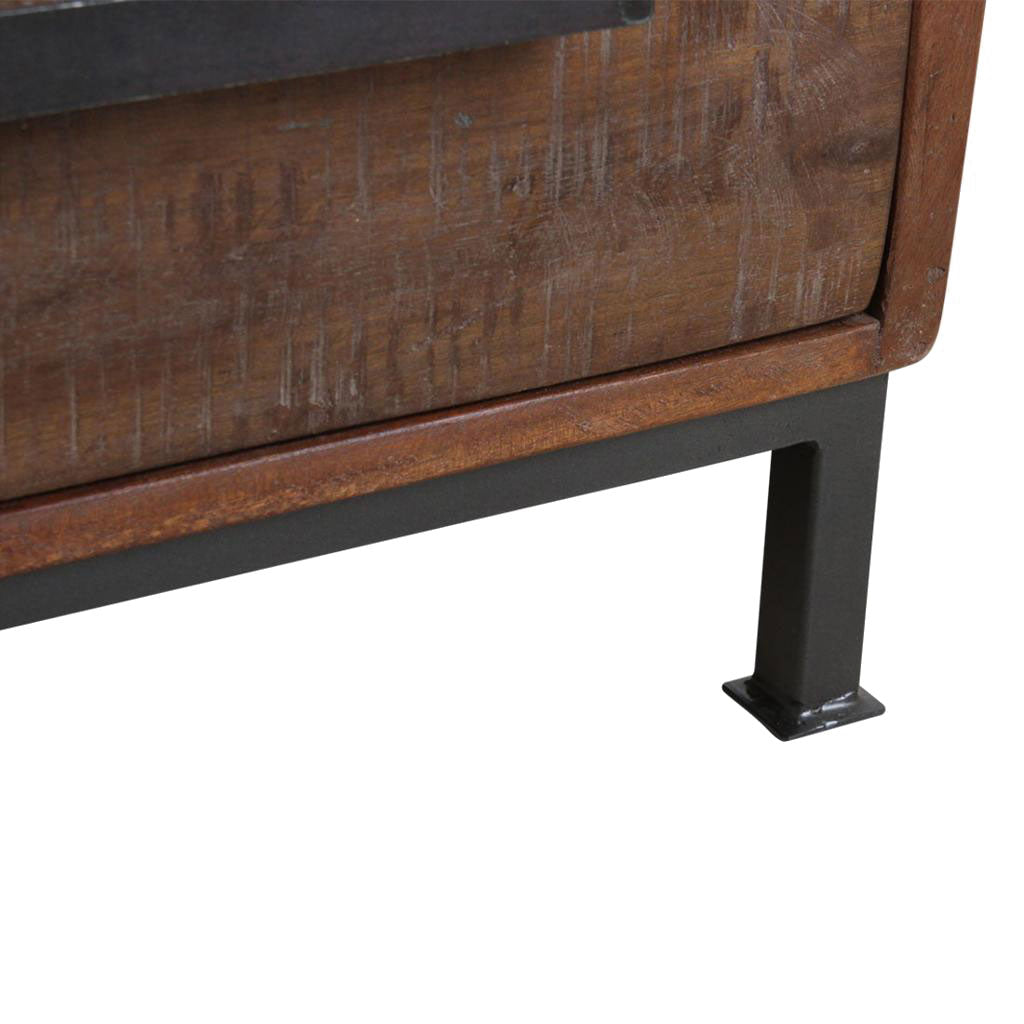 Kommode aus recyceltem Altholz mit sechs Schubladen – STUFF Loft Kollektion