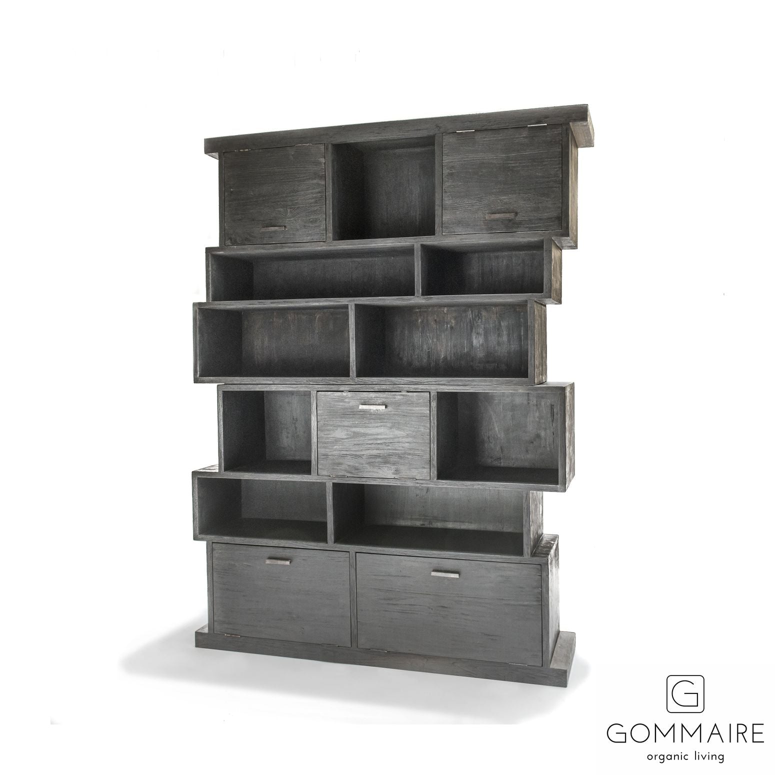 Bücherregal Dizzy Teak - Gommaire bei STUFF Shop kaufen