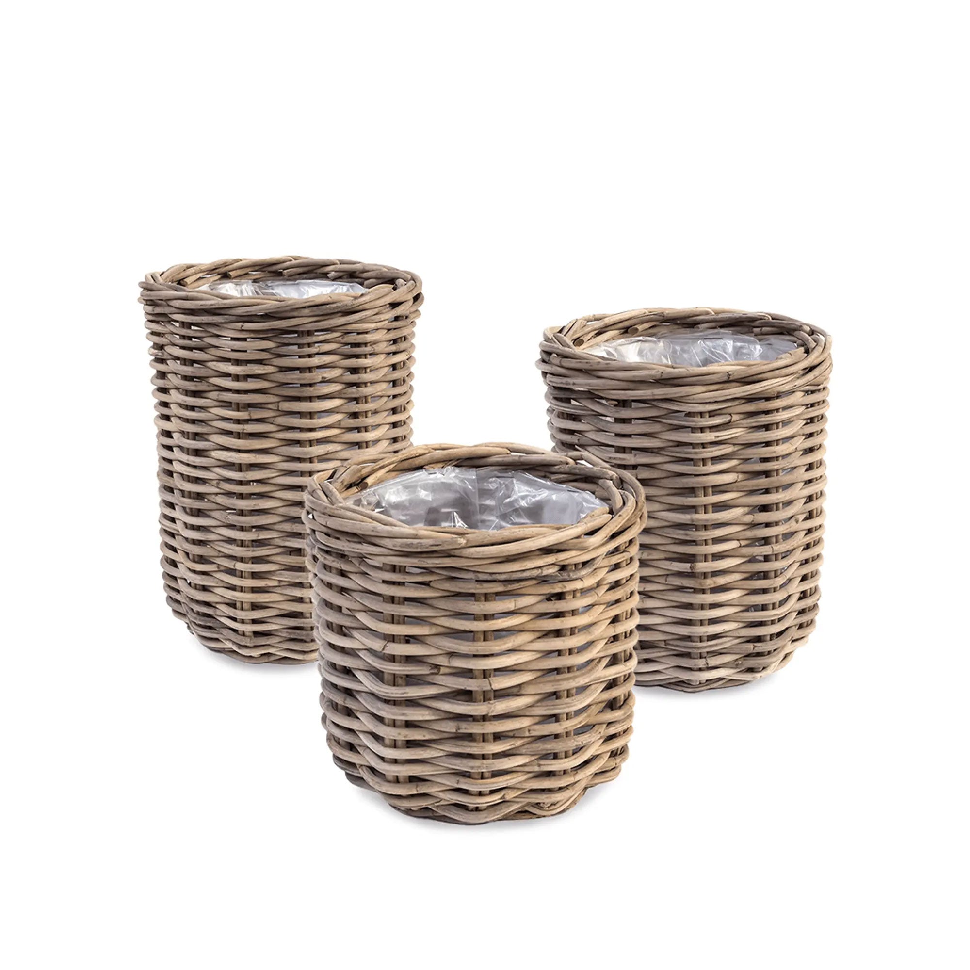 Pflanzkorb Julia small aus CL Rattan - in drei Größen | Gommaire bei STUFF Shop kaufen