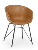 Stuhl Warhol Vintage Braun