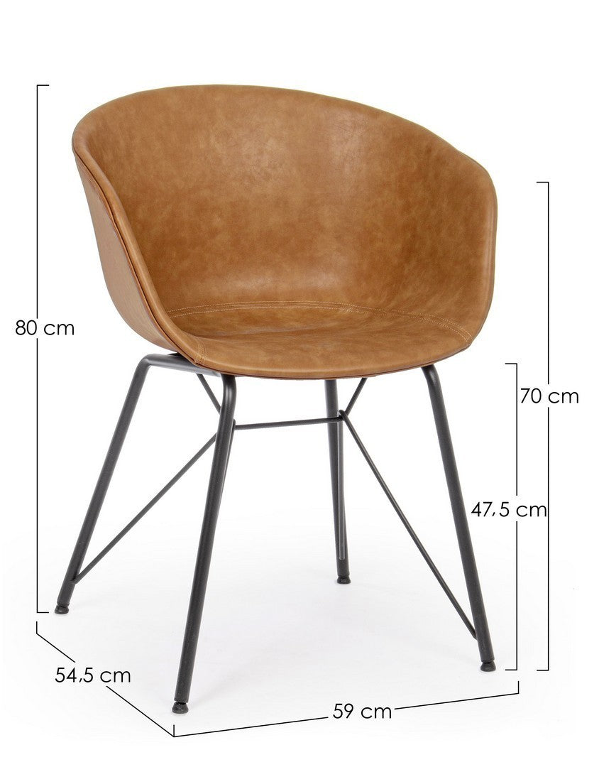 Stuhl Warhol Vintage Braun | STUFF Shop