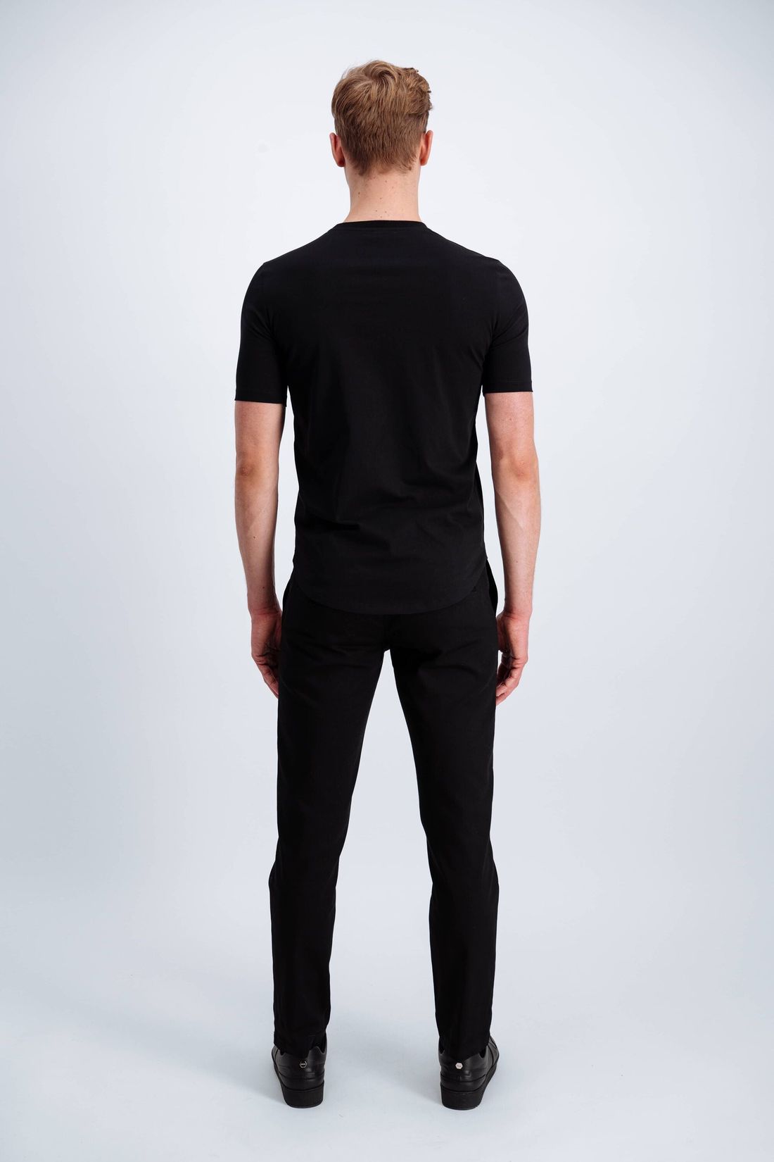 BALR. Herren T-Shirt Athletic Small Branded Chest Jet Black