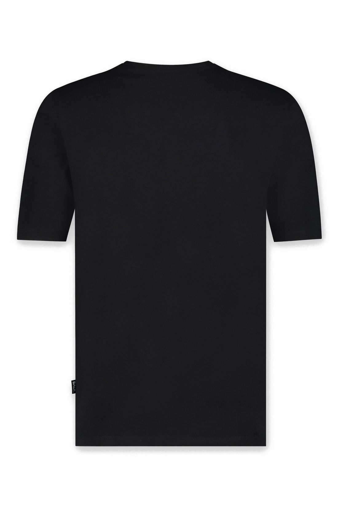 BALR. Herren T-Shirt Athletic Small Branded Chest Jet Black