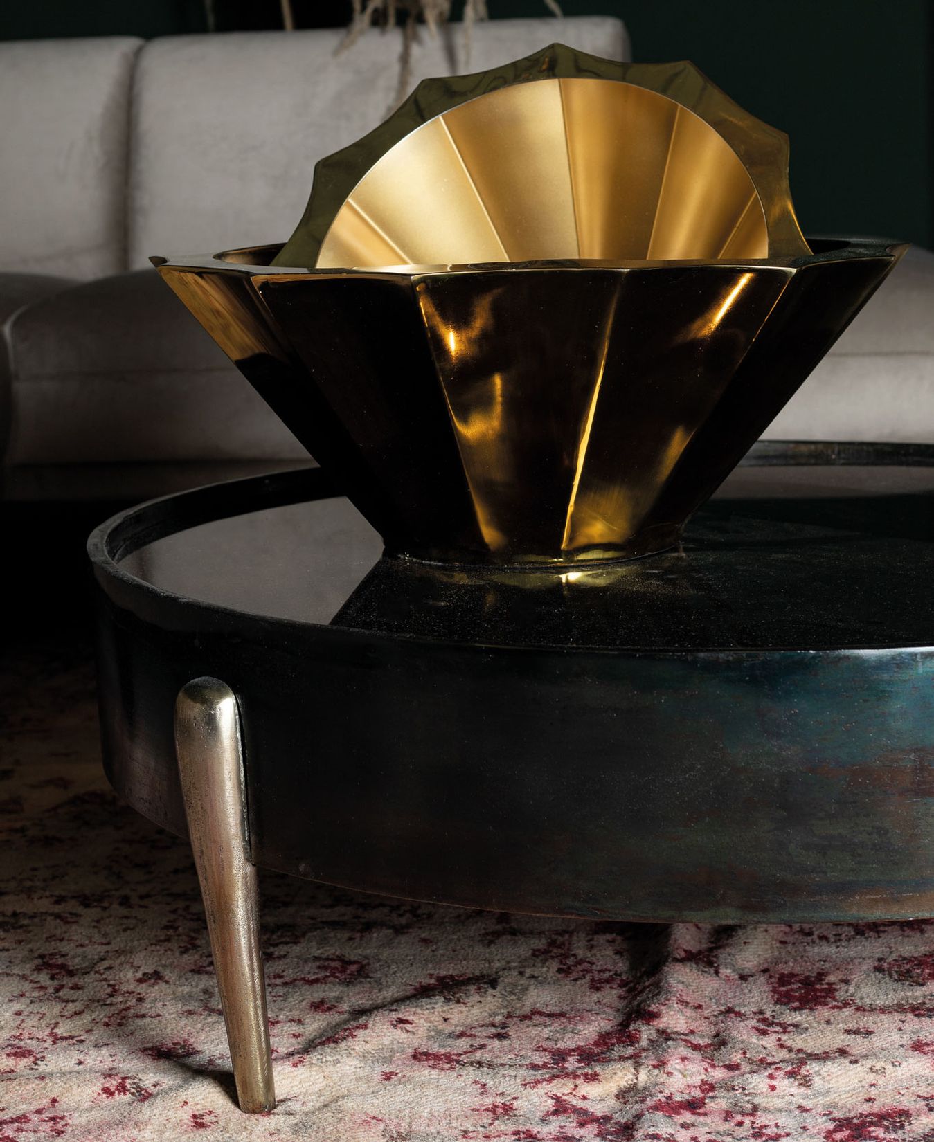 Couchtisch Mirror Alu