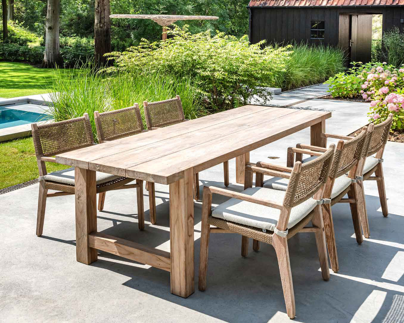 Outdoor Stuhl Fiona Armchair inkl. Polster