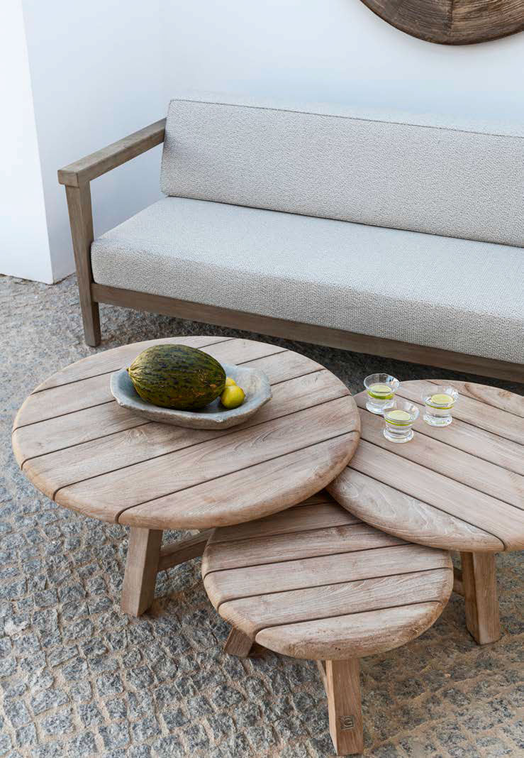 Outdoor Coffee Table Coffee Table Anton Set Of 3 Gommaire | STUFF Shop