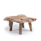 Couchtisch Natural Shape Teakwurzel Natural Grey