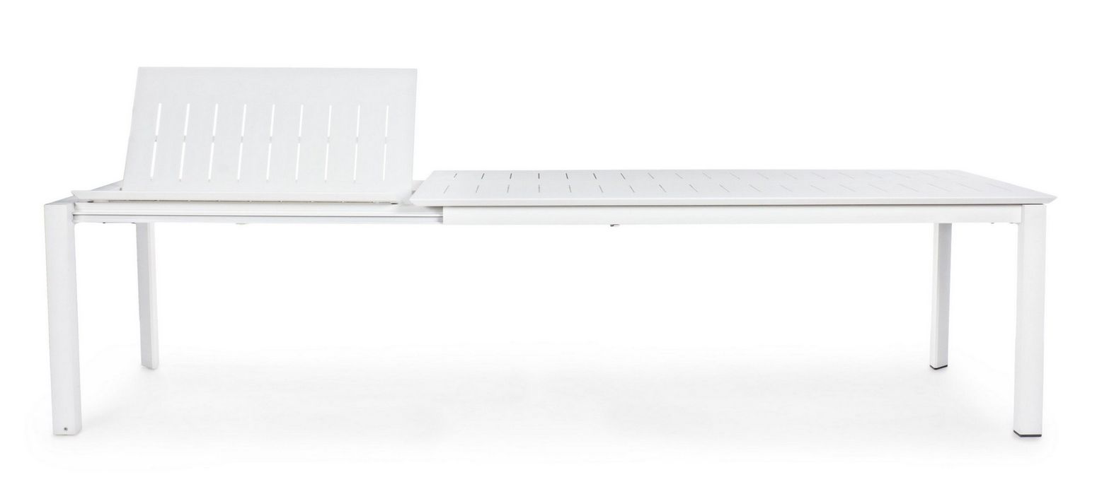 Ausziehbarer Tisch Konnor L200-300cm weiß Bizzotto I STUFF Shop