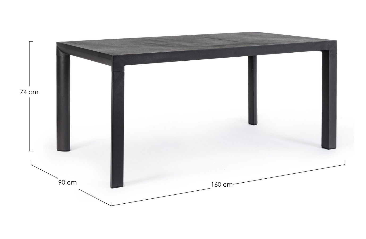 Tisch Mason L160cm anthrazit I STUFF Shop