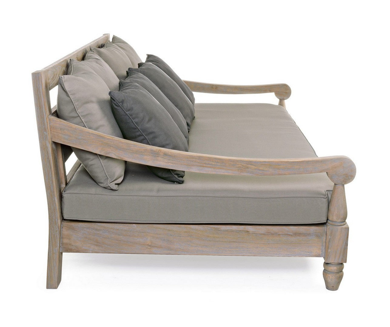 Daybed Bali Teak mit Kissen Bizzotto I STUFF Shop