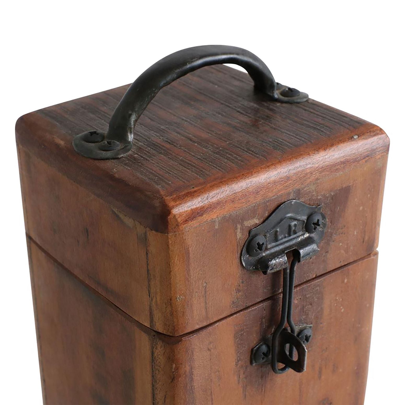 Weinbox Teak Detail