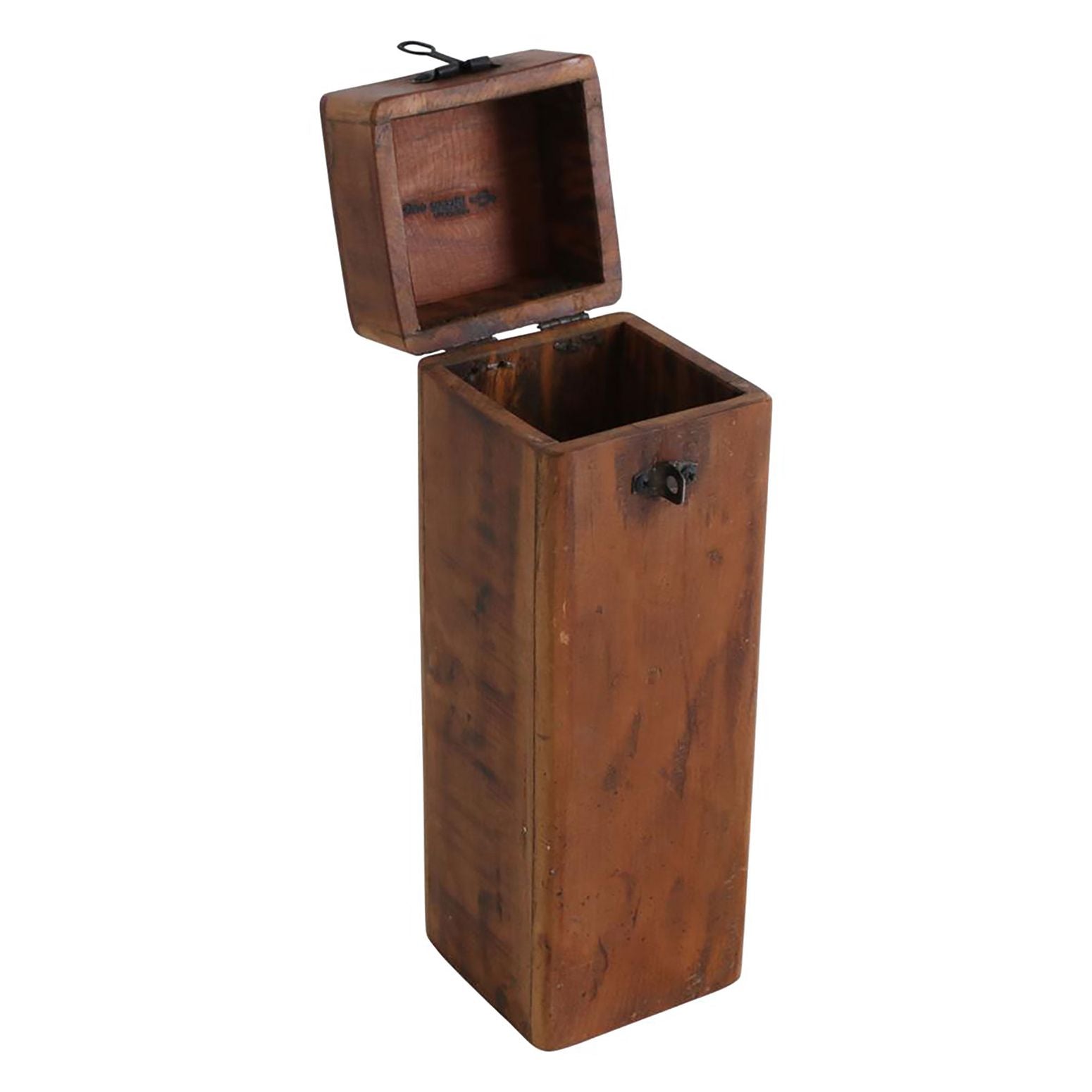 Weinbox Teak offen