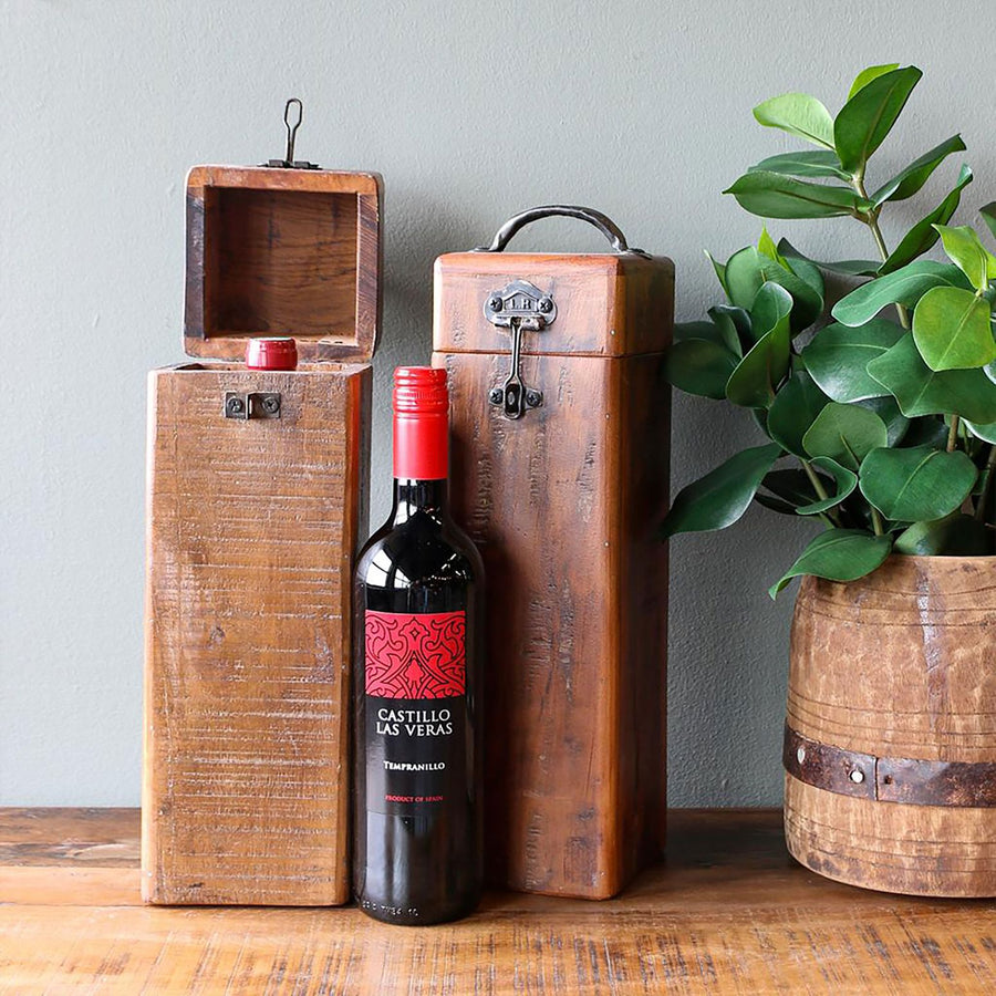 Factory Weinbox Teak I STUFF Shop