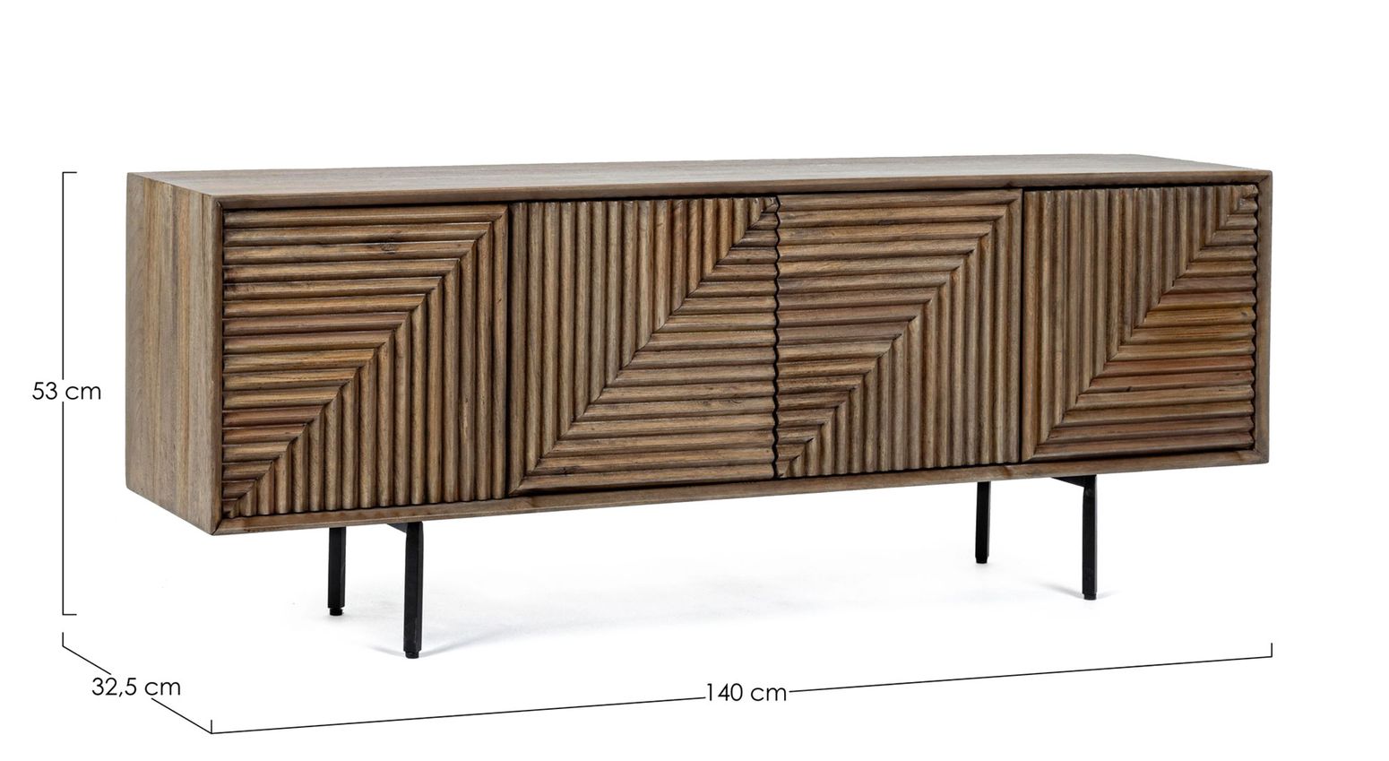 TV-Schrank Darsey Mango I STUFF Shop