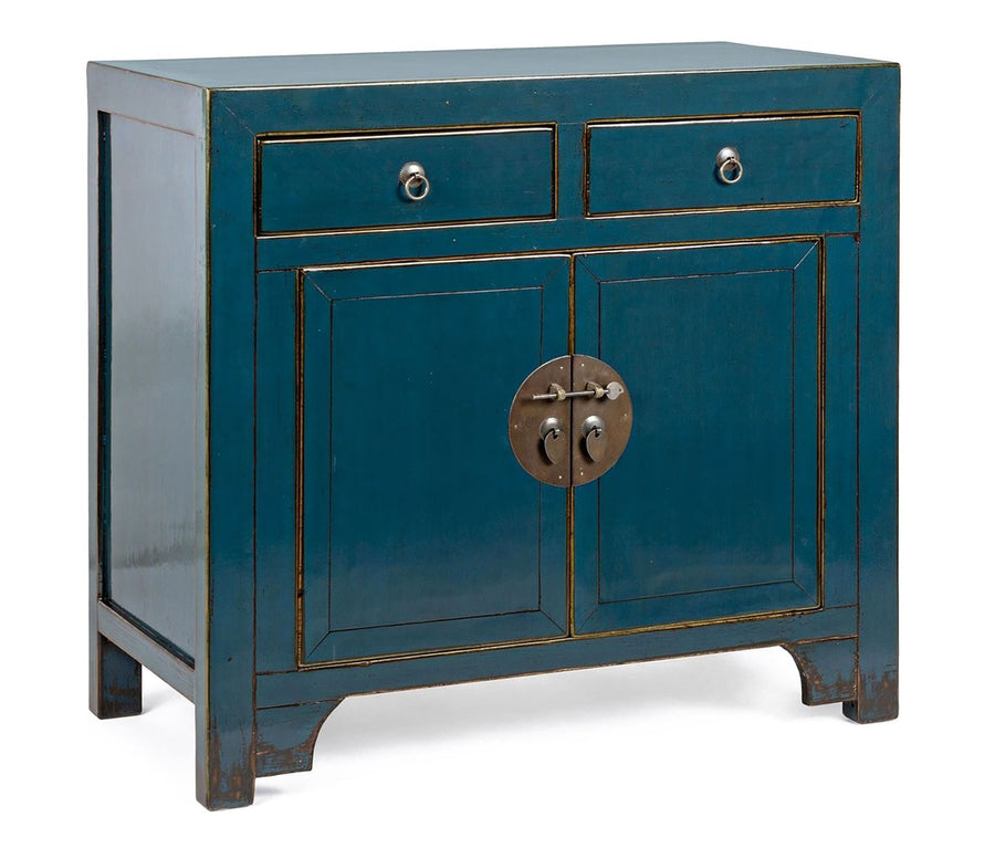Sideboard Jinan 2T 2S blau von Bizzotto I STUFF Shop
