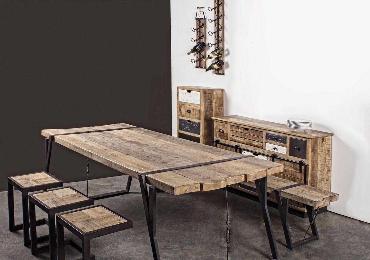 Sideboard Tudor 7S 2T von Bizzotto I STUFF Shop