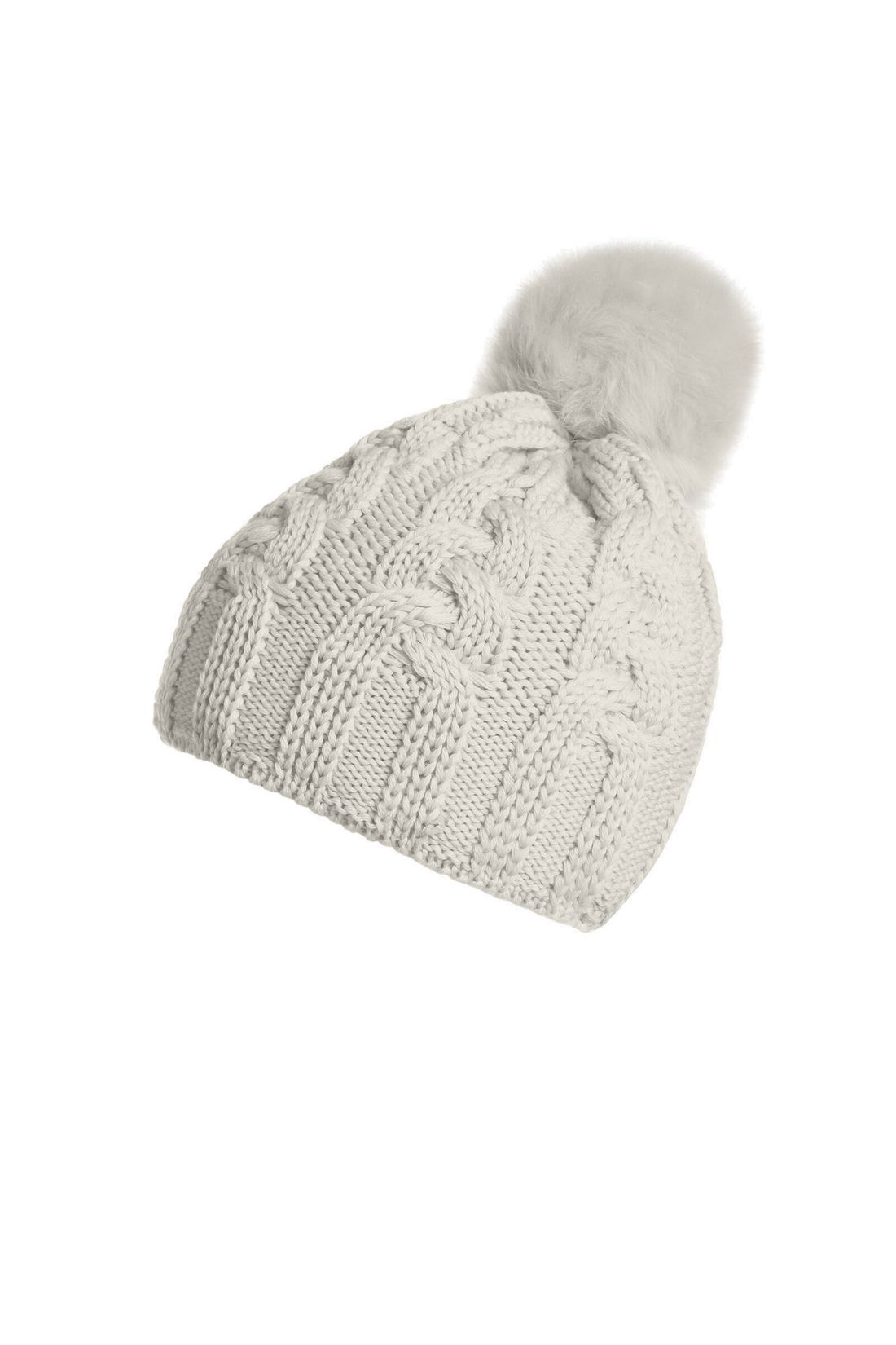 Parajumpers Damen Mütze Cable Hat Milk 538