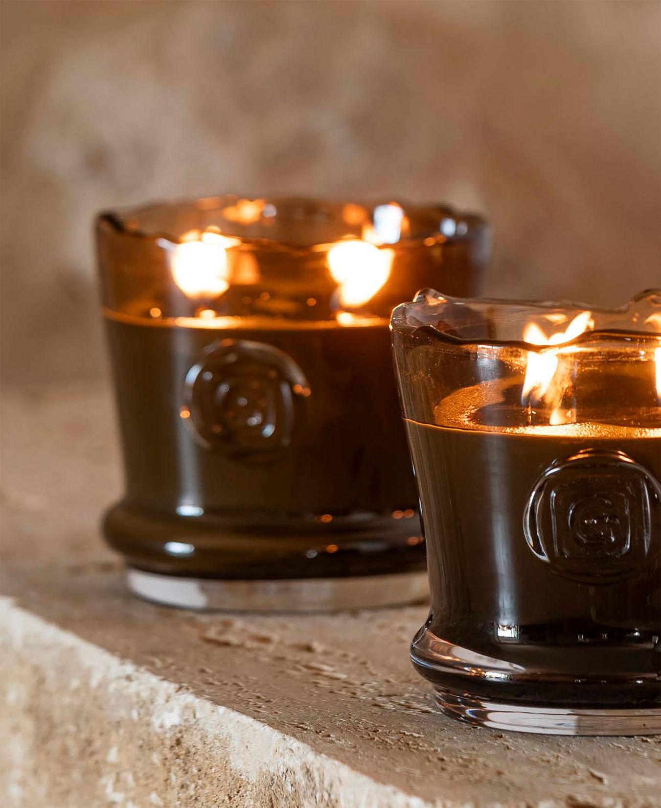 Duftkerze Ali im Topaz Glas mit Patchouli und Amber | Gommaire bei STUFF Shop kaufen