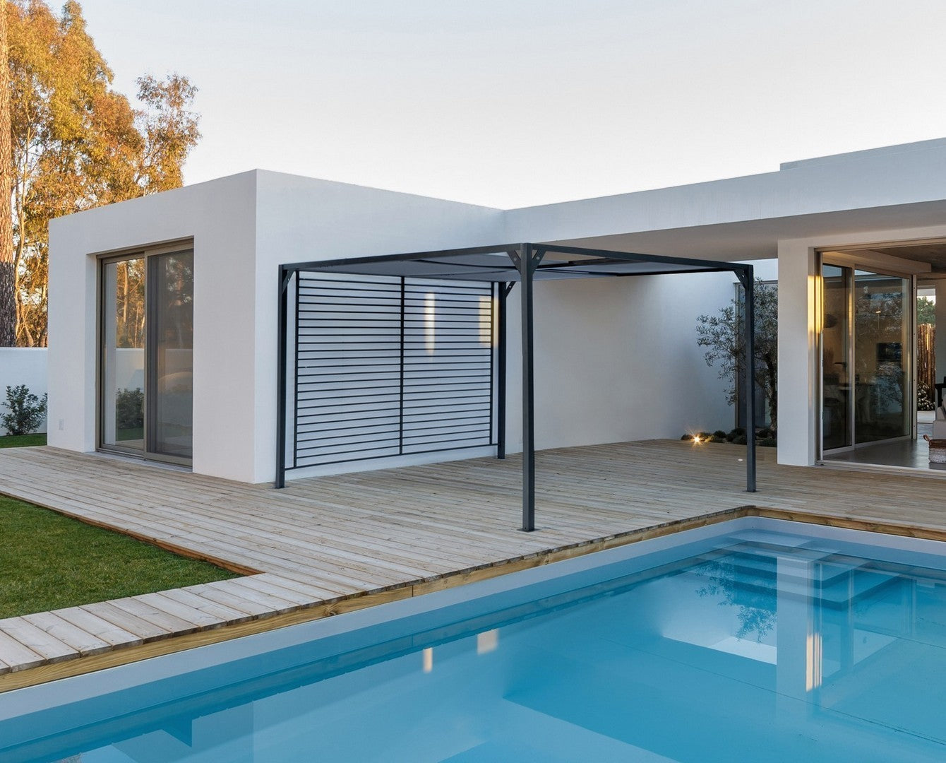 Pavillon Noah 3x3,6m anthrazit